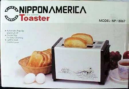 Electric toaster "Nippon America" 