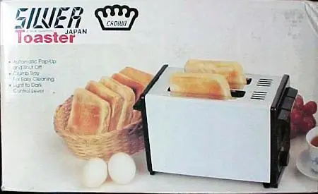Electric toaster "Silver Crown" 