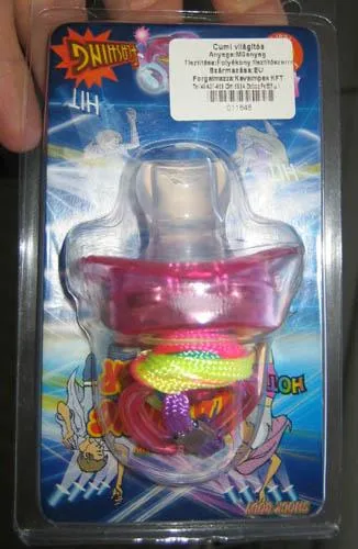 Пластиковая пустышка - Hot Flashing Pacifier
