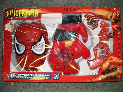 Набор Spiderman 2: маска, перчатка и водяной пистолет