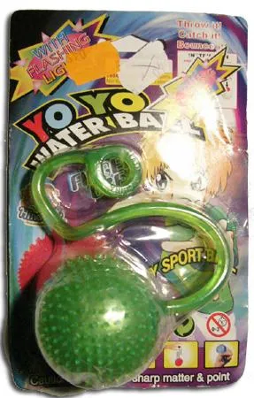 Yoyo Water Ball with flashing light 