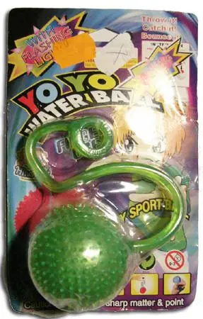 Yoyo Water Ball with flashing light 