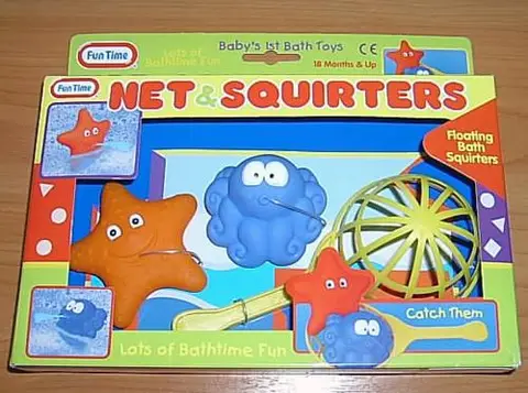 Игрушки для ванны - «Net & Squirters»