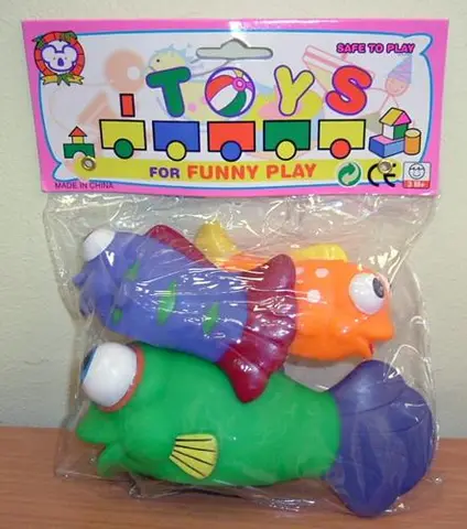 Набор пластиковых игрушек - 'Toys for funny play'