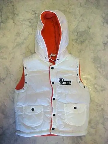 Children’s waistcoat with lining