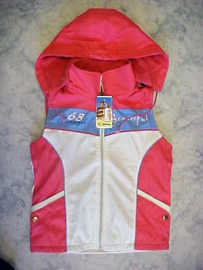 Children's waistcoat with lining