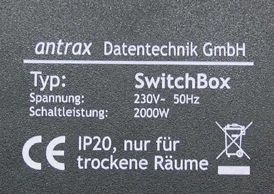 Беспроводной блок переключения - GSM-Funksteckdose