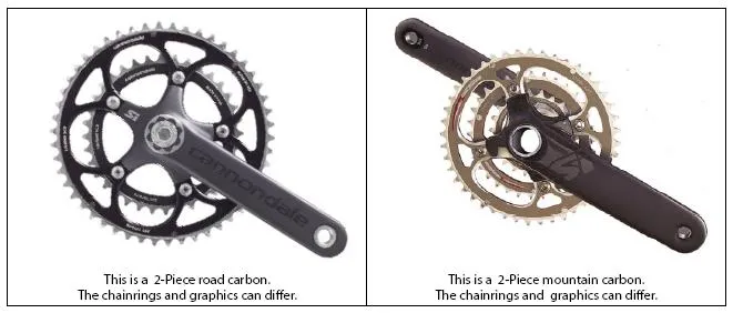 Bicycles with Carbon Crankset