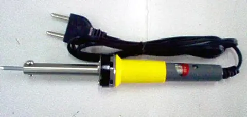 Electric soldering-iron
