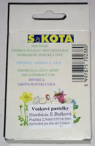 Восковые карандаши (voskové pastelky)