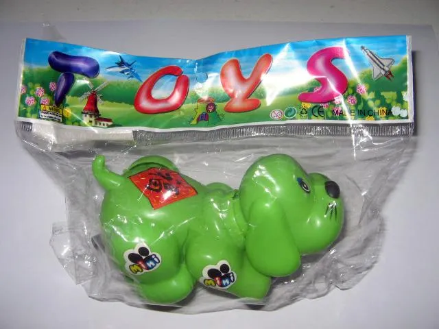 Plastic toy.