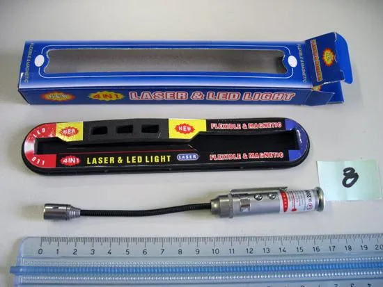 Laser pointers - LASER & LED LIGHT FLEXIBLE & MAGNETIC 4 IN 1