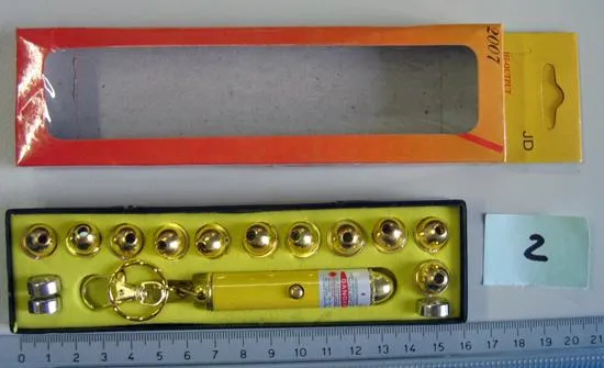 Лазерные указки - HI-output key chain laser 2007 - класс III
