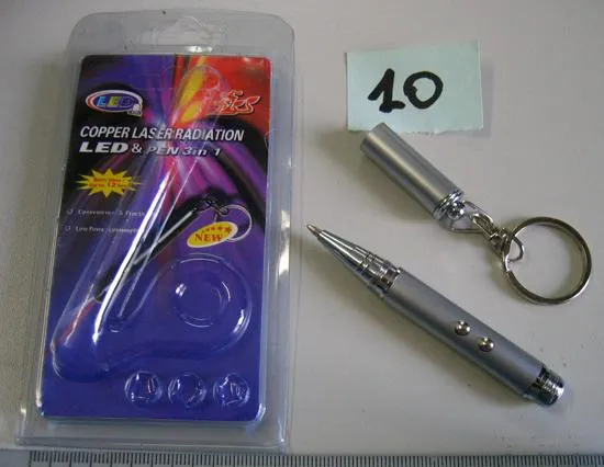 Лазерные указки - Copper laser radiation LED and pen 3-in-1