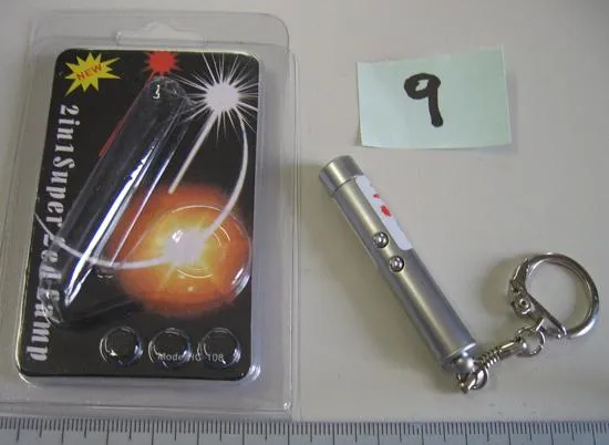 Лазерные указки - New 2-in-1 Super LED Lamp