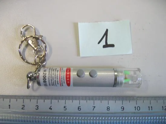 Laser pointers - “Multifunctional seven-coloured light LED and laser pointer"