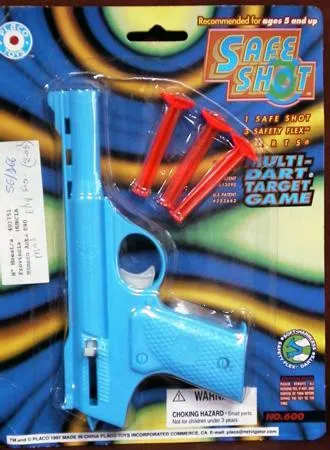Toy gun “Safe shot – Multi-dart target game” 