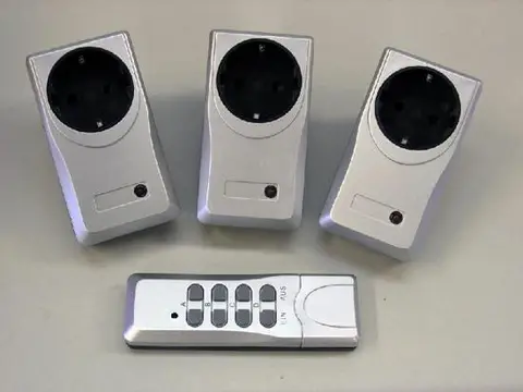 Remote-controlled socket (wireless switch unit)