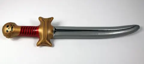 Inflatable plastic sword "Pirates of the Caribbean"