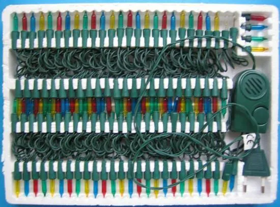 Lighting chain – 100 Musical lights