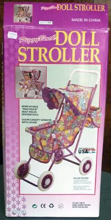 Child toy pushchair “Doll Stroller Buggy-Piggy Back”