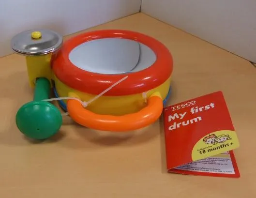 Игрушечный барабан - Tesco My First Drum