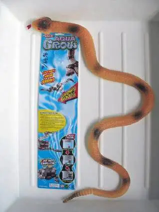 Plastic toy "Snake" - Magic Aqua Grow.