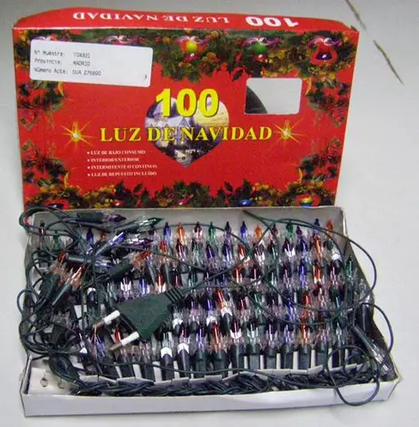 Световая гирлянда - 100 Luz de Navidad.