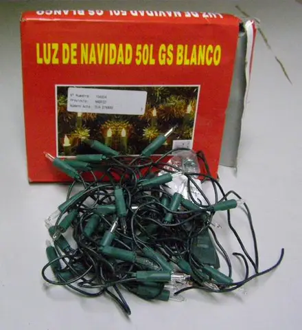 Световая гирлянда - Luz de Navidad 50L GS Blanco