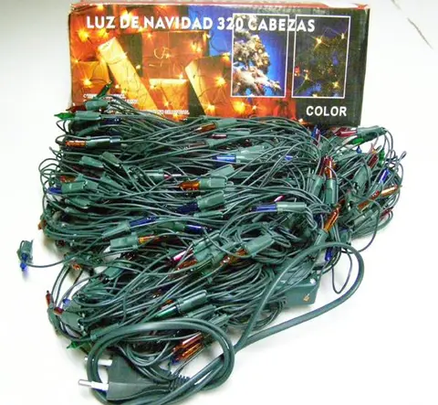 Световая гирлянда - Luz de Navidad 320 Cabezas