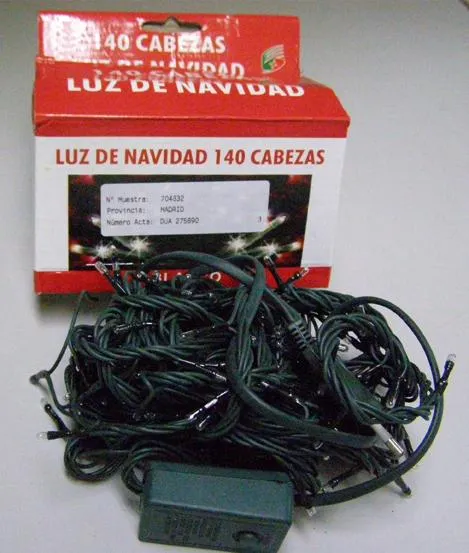 Lighting chain - Luz de Navidad 140 Cabezas