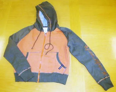 Junior hooded zipper top Lee Cooper “Giger Olympa Junior Girls Hooded Zipper Top”