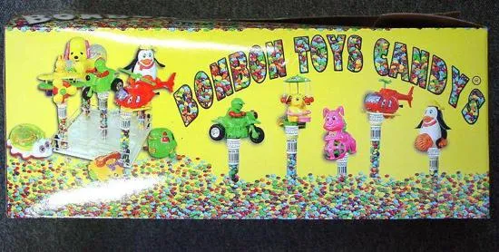 Toys containing sweets (14 types)