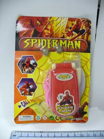 Игрушечный мобильный телефон - Spiderman Toy Mobile Phone