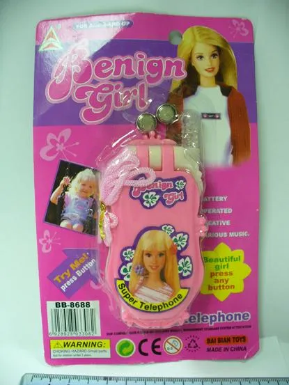 Игрушечный мобильный телефон - Benign Girl Toy Mobile Phone