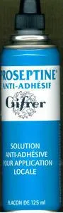 Средство для удаления клея - PROSEPTINE Anti-adhésif, solution pour application locale.