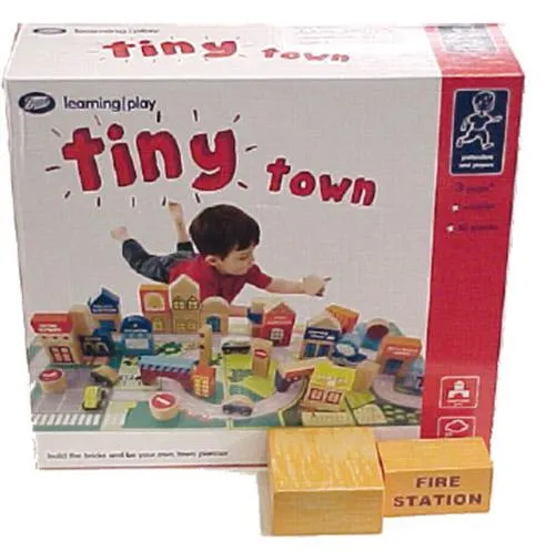 Деревянная игрушка - Boots Learning Through Play Tiny Town