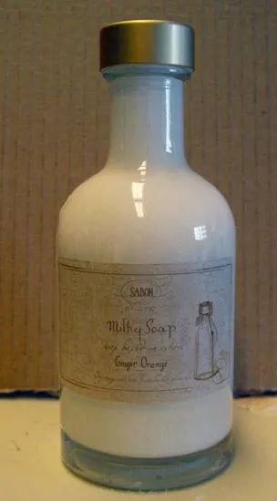 Молочное мыло SABON Milky Soap, Ginger Orange, 200 ml