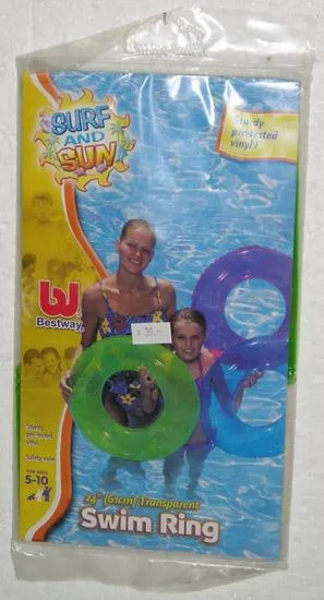 Надувной круг для плавания - Koleso- Swim ring, 61 cm