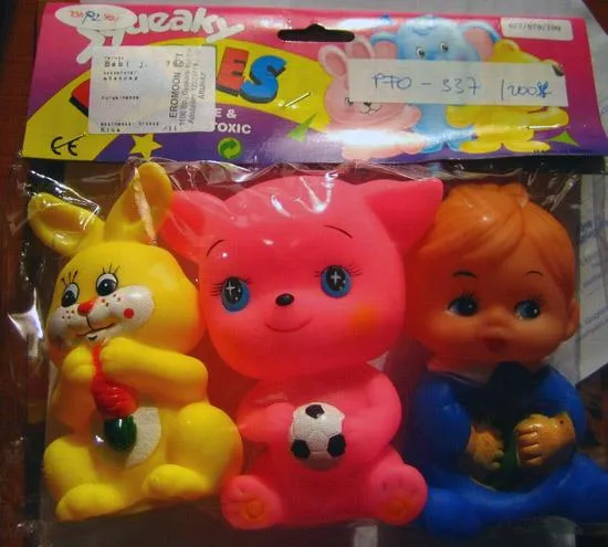 Пищащие игрушки - Squeaky BABIES.
