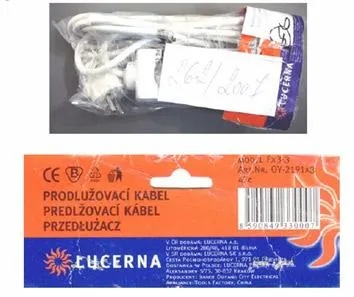 Удлинитель со шнуром (Predlzovací pohyblivý prívod)