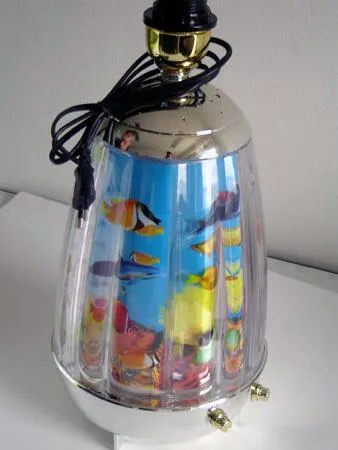 Aquarium and clock lamp “JiaSiDa”