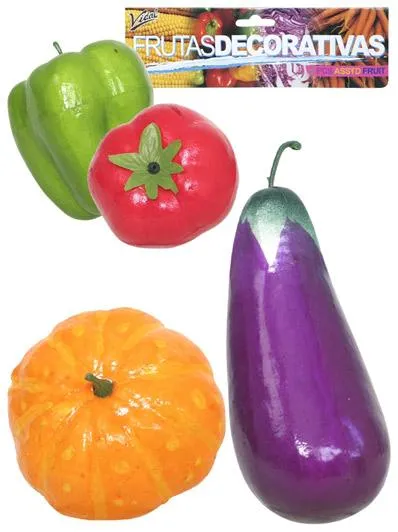 Декоративные изделия - FRUTAS DECORATIVAS - декоративные баклажаны и перцы