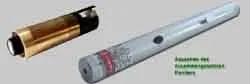 Electric laser pointer “DPSS-Laser; Laserpointer -Modul”