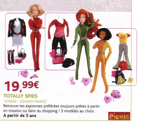 Набор фигурок «Totally Spies»