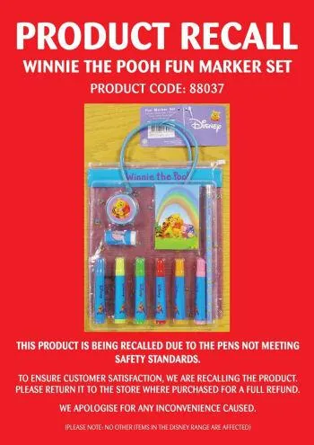 Набор ручек - Winnie the Pooh Fun Marker Set