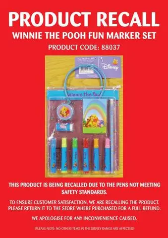 Pen set - Winnie the Pooh Fun Marker Set