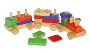 Деревянная игрушка - Chad Valley Wooden Construction Train