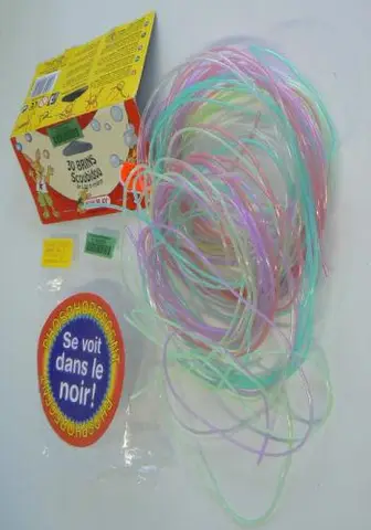 Scoubidou, various colours