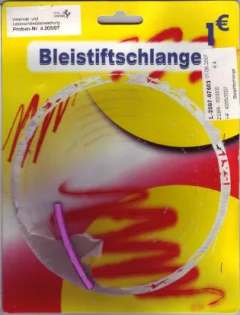 Карандаш-змея - «Bleistiftschlange»